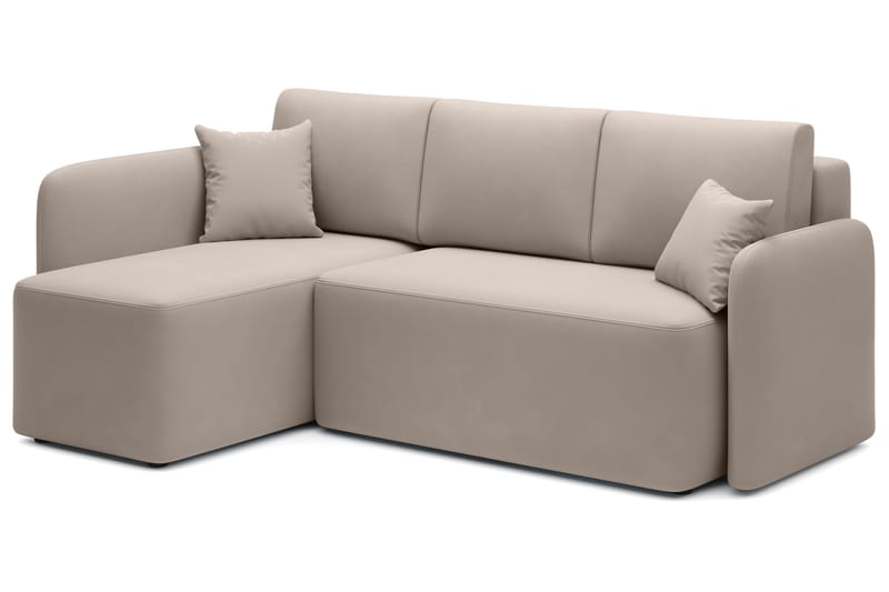 Hadson 3-seters Sofa med Divan - Beige - Møbler - Sofaer - Sofa med sjeselong