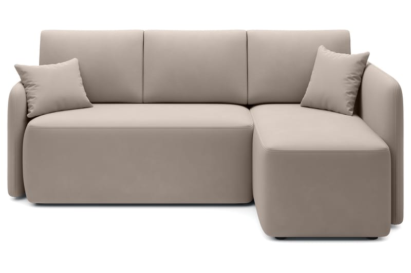 Hadson 3-seters Sofa med Divan - Beige - Møbler - Sofaer - Sofa med sjeselong