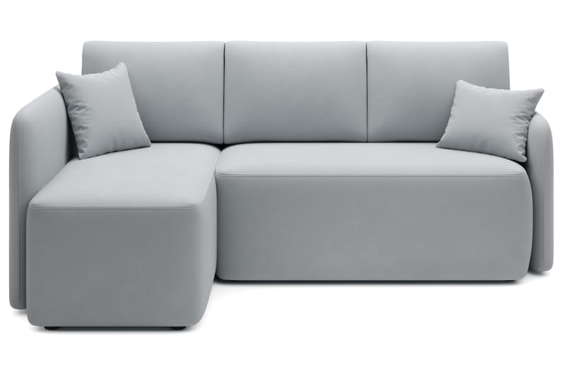 Hadson 3-seters Sofa med Sjeselong - Grå - Møbler - Sofaer - Sofa med sjeselong