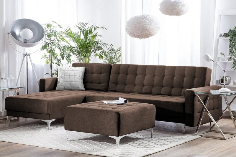 Aberdeen Hjørnesofa 267 cm - Brun - Møbler - Sofaer - Hjørnesofa