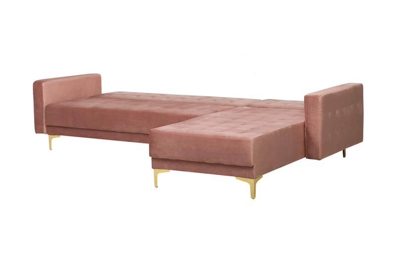 Aberdeen Hjørnesovesofa 267 cm - Rosa - Møbler - Sofaer - Sovesofaer