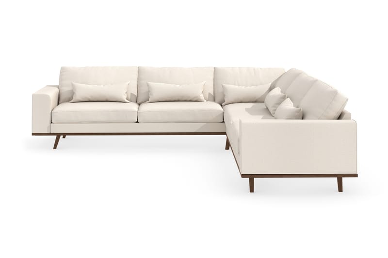 Copenhagen 5-seters Hjørnesofa L-formet - Beige - Møbler - Sofaer - Hjørnesofa