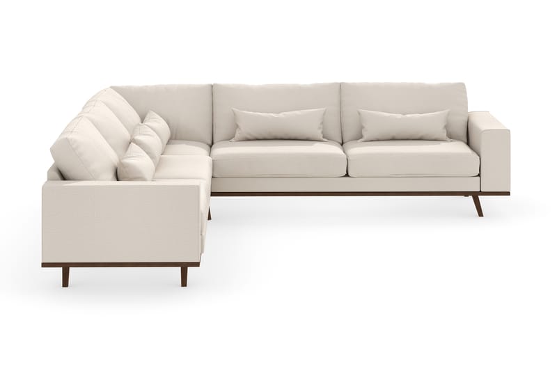 Copenhagen 5-seters Hjørnesofa L-formet - Beige - Møbler - Sofaer - Hjørnesofa