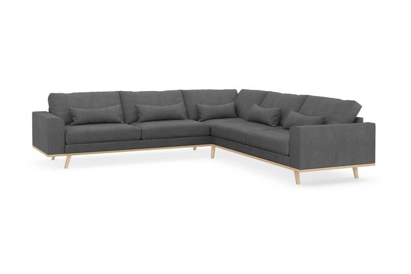 Copenhagen Hjørnesofa - Grå - Møbler - Sofaer - Hjørnesofa