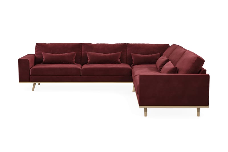 Copenhagen Hjørnesofa - Rød - Møbler - Sofaer - Hjørnesofa