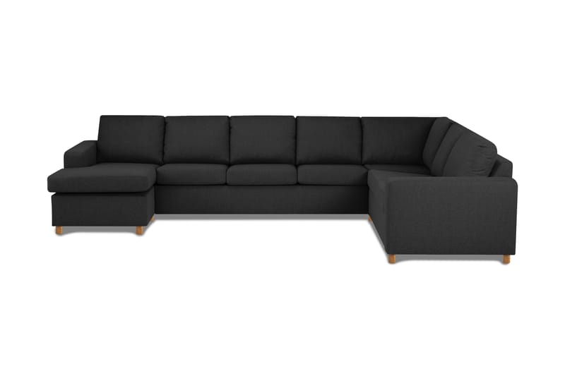 Crazy Hjørnesofa XL med Divan Venstre - Antrasitt - Møbler - Sofaer - Hjørnesofa - Hjørnesofa med divan