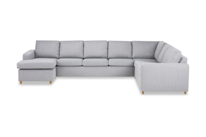 Crazy Hjørnesofa XL med Divan Venstre - Lysegrå - Møbler - Sofaer - Hjørnesofa - Hjørnesofa med divan