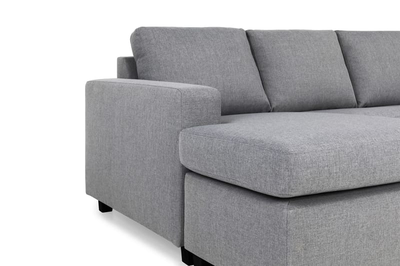 Crazy Hjørnesofa XXL med Divan Venstre - Lysegrå - Møbler - Sofaer - Hjørnesofa - Hjørnesofa med divan