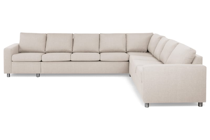 Crazy Hjørnesofa XXL Vendbar - Beige - Møbler - Sofaer - Hjørnesofa