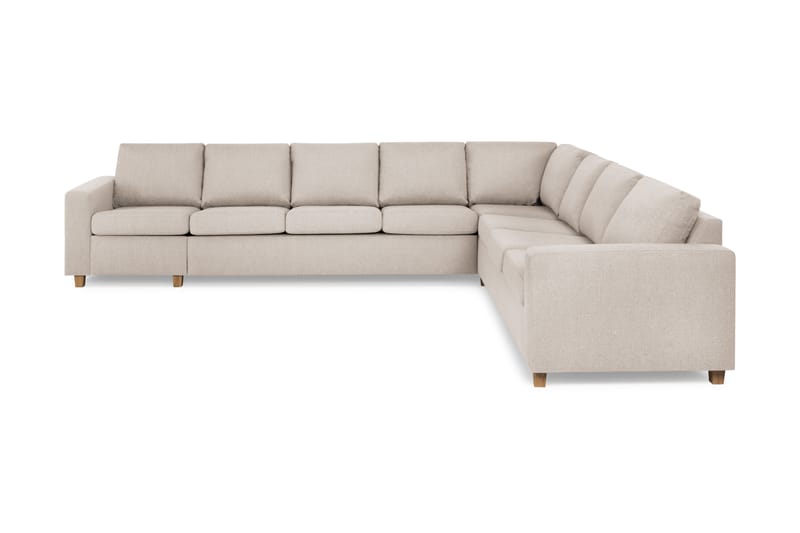 Crazy Hjørnesofa XXL Vendbar - Beige - Møbler - Sofaer - Hjørnesofa