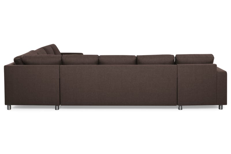 Crazy Hjørnesofa XXL Vendbar - Brun - Møbler - Sofaer - Hjørnesofa