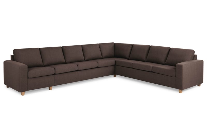 Crazy Hjørnesofa XXL Vendbar - Brun - Møbler - Sofaer - Hjørnesofa