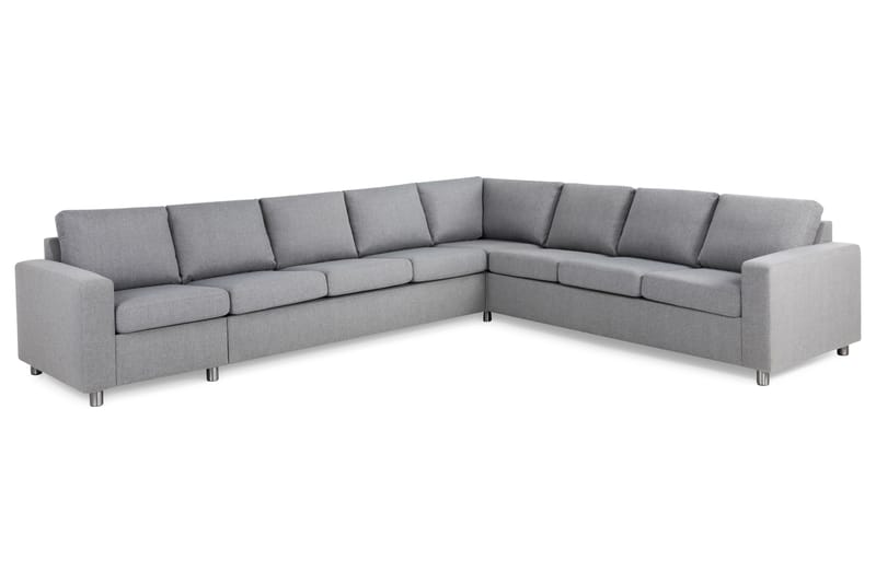 Crazy Hjørnesofa XXL Vendbar - Lysegrå - Møbler - Sofaer - Hjørnesofa