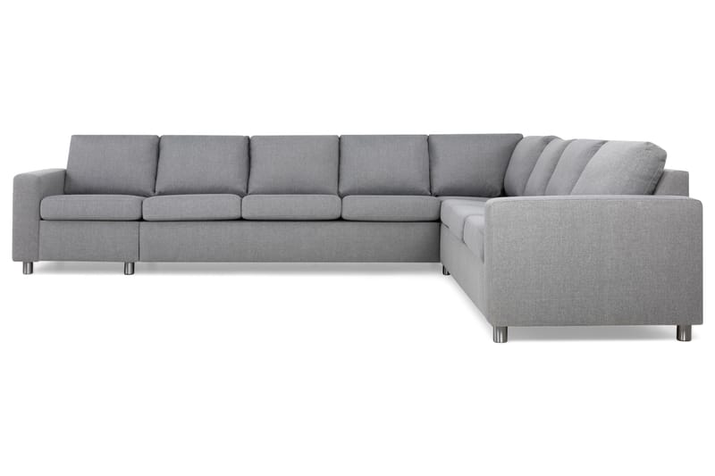 Crazy Hjørnesofa XXL Vendbar - Lysegrå - Møbler - Sofaer - Hjørnesofa