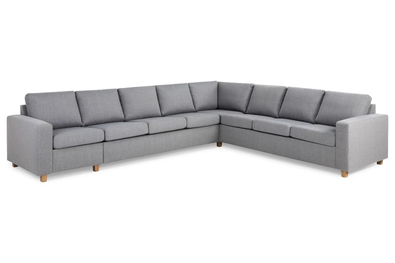 Crazy Hjørnesofa XXL Vendbar - Lysegrå - Møbler - Sofaer - Hjørnesofa