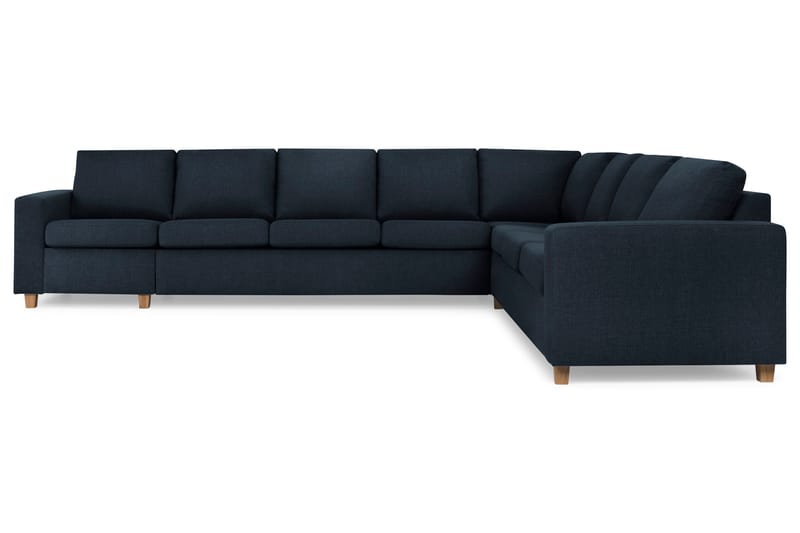 Crazy Hjørnesofa XXL Vendbar - Mørkeblå - Møbler - Sofaer - Hjørnesofa