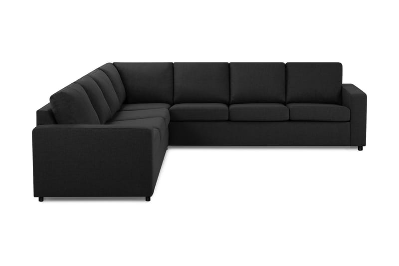 Crazy Stor Hjørnesofa XL Vendbar - Antrasitt / Svart / Mørk - Møbler - Sofaer - Hjørnesofa