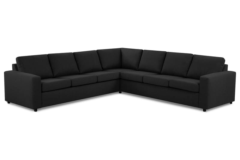 Crazy Stor Hjørnesofa XL Vendbar - Antrasitt / Svart / Mørk - Møbler - Sofaer - Hjørnesofa