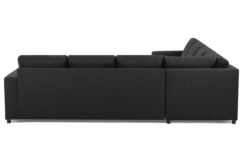 Crazy Stor Hjørnesofa XL Vendbar - Antrasitt / Svart / Mørk - Møbler - Sofaer - Hjørnesofa