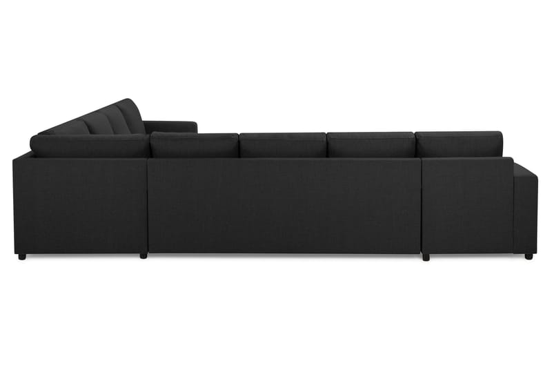 Crazy Stor Hjørnesofa XXL med Divan Vendbar - Mørkgrå / Antrasitt - Møbler - Sofaer - Hjørnesofa - Hjørnesofa med divan