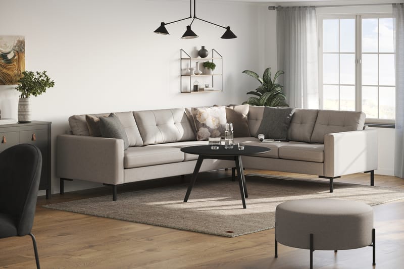 Frillestad 5-seters Hjørnesofa Høyre - Beige - Hjørnesofa