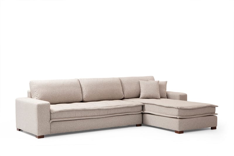 Gladfield Divansofa 3-seters - Beige - Møbler - Sofaer - Hjørnesofa