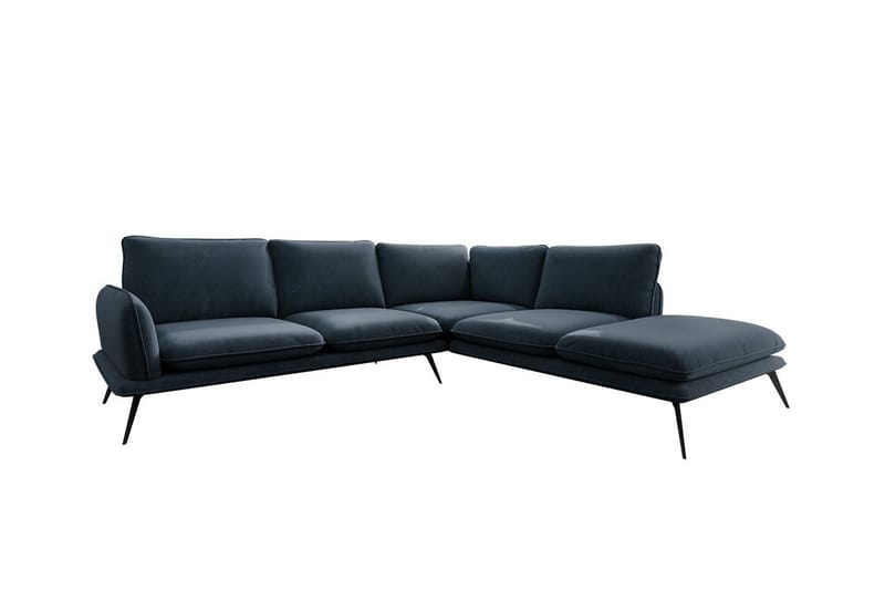 Graystone 4-seters Hjørnesofa - Svart - Møbler - Sofaer - Hjørnesofa