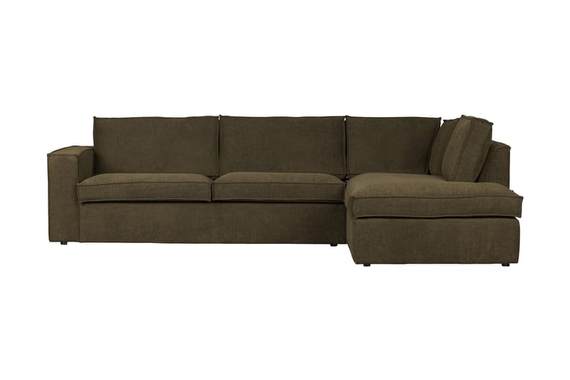 Hearness 3-seters Sofa med Sjeselong Høyre - Varmgrå - Møbler - Sofaer - Hjørnesofa