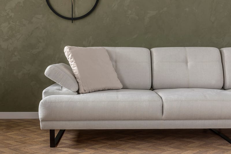 Kitimat Divansofa 3-seters - Beige - Møbler - Sofaer - Hjørnesofa