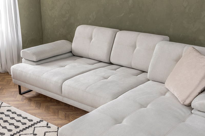 Kitimat Divansofa 3-seters - Beige - Møbler - Sofaer - Hjørnesofa