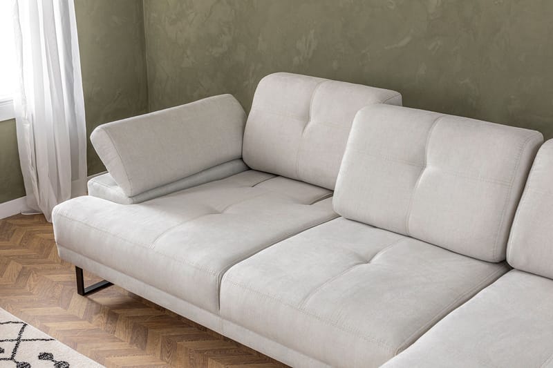 Kitimat Divansofa 3-seters - Beige - Møbler - Sofaer - Hjørnesofa