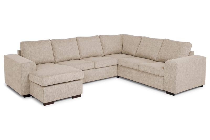 Link Hjørnesofa med Divan Vendbar - Beige - Møbler - Sofaer - Hjørnesofa - Hjørnesofa med divan