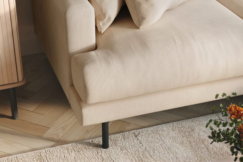 Menard 5-seters Hjørnesofa - Beige - Møbler - Sofaer - Hjørnesofa