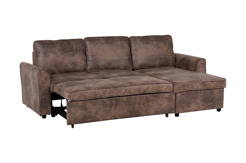 Nesna Hjørnesofa 228 cm - Brun - Møbler - Sofaer - Hjørnesofa