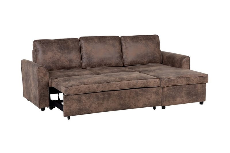 Nesna Hjørnesofa 228 cm - Brun - Møbler - Sofaer - Hjørnesofa