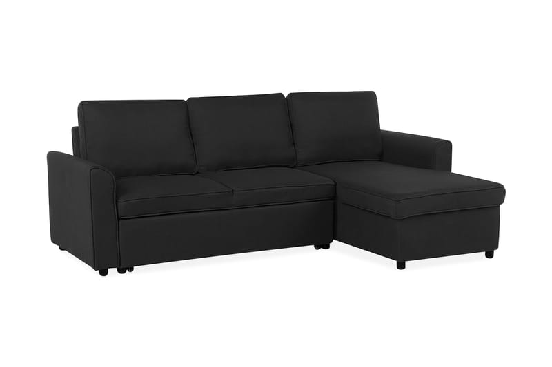 Nesna Hjørnesofa 228 cm - Svart - Møbler - Sofaer - Hjørnesofa