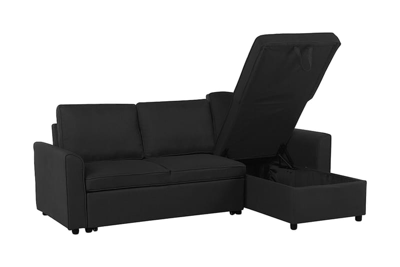 Nesna Hjørnesofa 228 cm - Svart - Møbler - Sofaer - Hjørnesofa