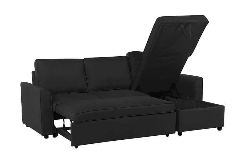 Nesna Hjørnesofa 228 cm - Svart - Møbler - Sofaer - Hjørnesofa