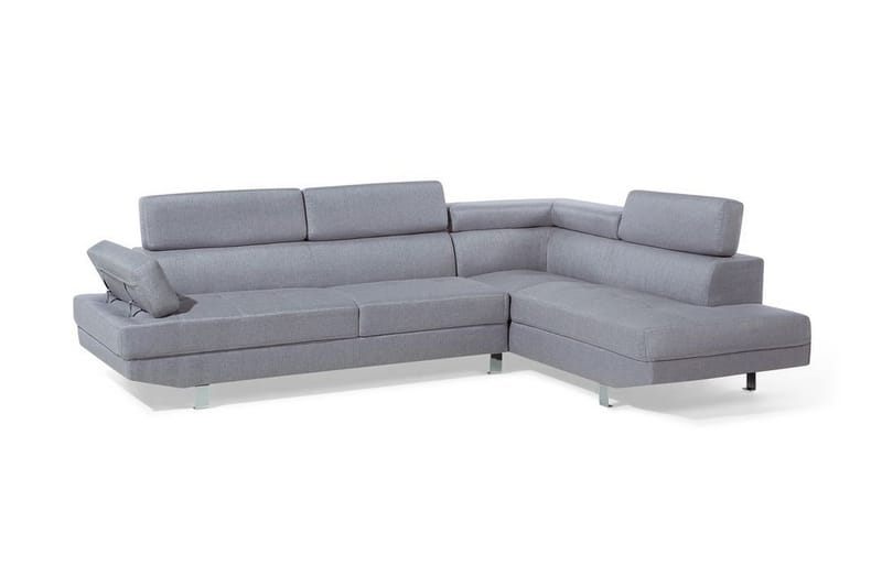 Norrea Hjørnesofa 261 cm - Grå - Møbler - Sofaer - Hjørnesofa