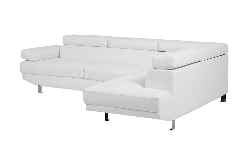 Norrea Hjørnesofa 261 cm - Hvit - Møbler - Sofaer - Hjørnesofa