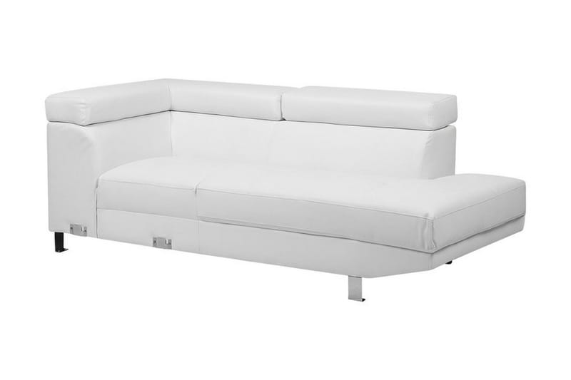 Norrea Hjørnesofa 261 cm - Hvit - Møbler - Sofaer - Hjørnesofa