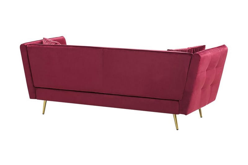 Rosalee Sofa 3-seter - Rød - Møbler - Sofaer - Hjørnesofa