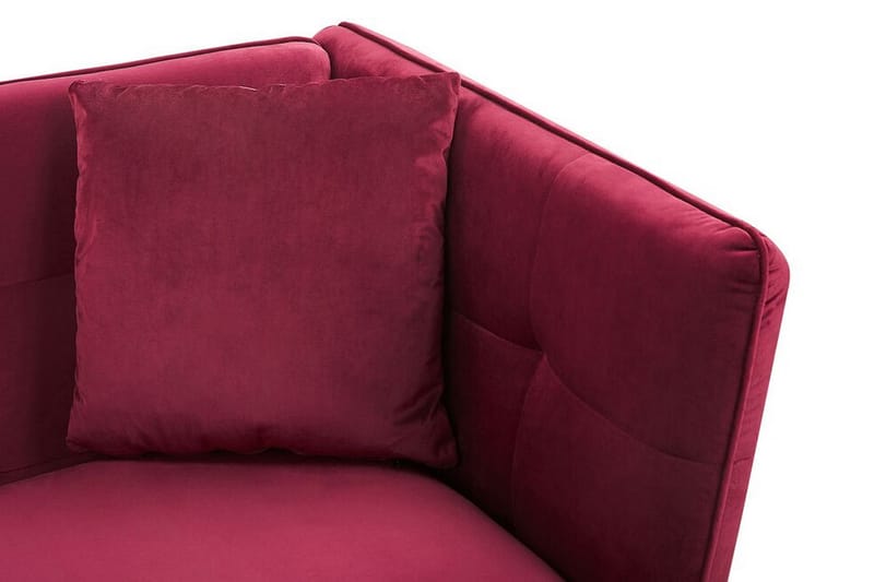 Rosalee Sofa 3-seter - Rød - Møbler - Sofaer - Hjørnesofa