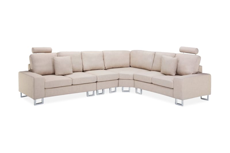 Stockholm Hjørnesofa 293 cm - Beige - Møbler - Sofaer - Hjørnesofa