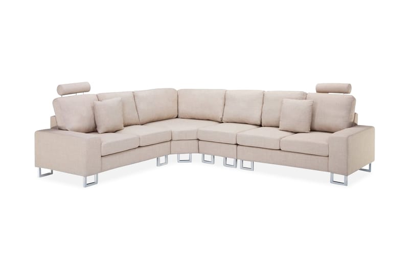 Stockholm Hjørnesofa 293 cm - Beige - Møbler - Sofaer - Hjørnesofa