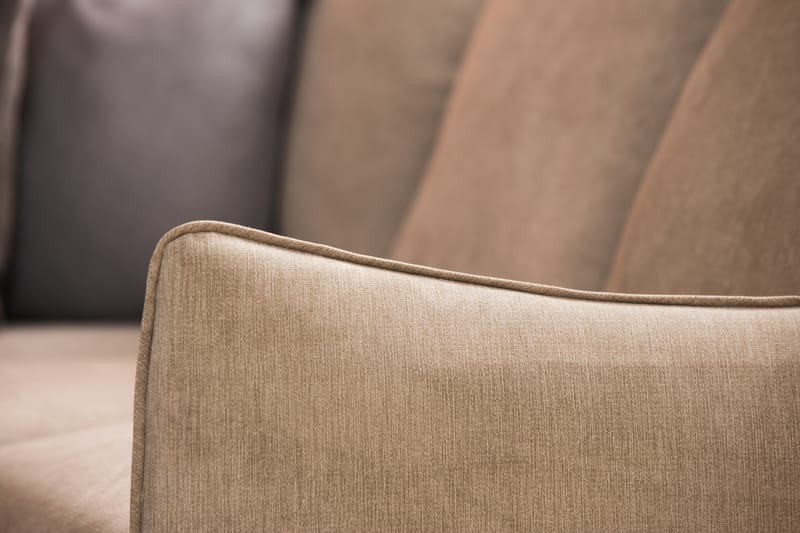 Trend Lyx Hjørnesofa Høyre - Beige - Møbler - Sofaer - Hjørnesofa