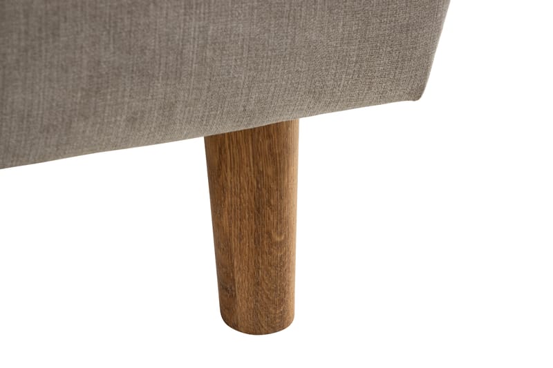 Trend Lyx Hjørnesofa Høyre - Beige/Eik - Møbler - Sofaer - Hjørnesofa