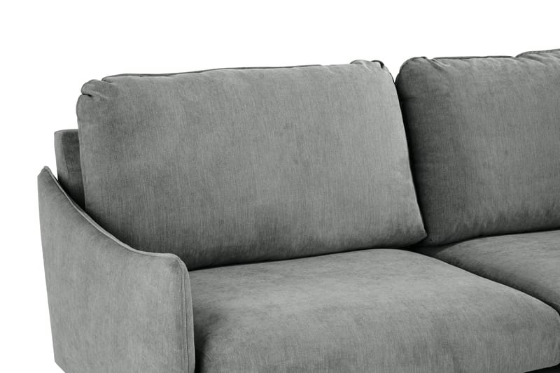 Trend Lyx Hjørnesofa Vendbar - Grå/Eik - Møbler - Sofaer - Hjørnesofa