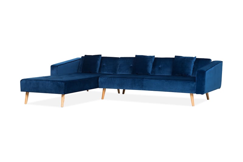 Vadso Hjørnesofa 303 cm - Blå - Møbler - Sofaer - Hjørnesofa