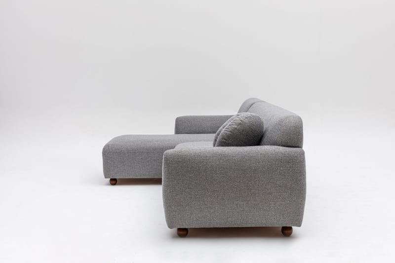 Whitecliffs Divansofa 3-seters - Grå - Møbler - Sofaer - Hjørnesofa